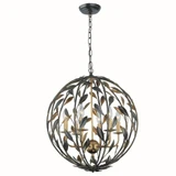 Broche 6 Light Medium Chandelier by Crystorama 506 - 506