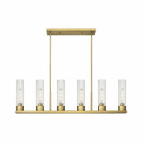 Empire 6 Light Oversized Linear Pendant 44.25 Inch Wide by Innovations - 429-6I-G429-8
