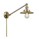 Railroad 1 Light Swing Arm Wall Sconce 25 Inch Tall by Innovations - 237-M1-M7