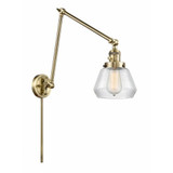 Fulton 1 Light Double Extension Swing Arm Wall Sconce by Innovations - 238-G17
