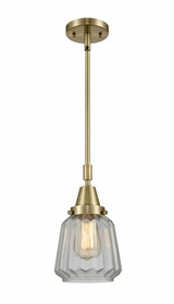 Chatham 1 Light Small Stem Hung Pendant 9.13 Inch Tall by Innovations - 447-1S-G14