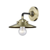 Railroad 1 Light Traditional Wall Sconce 8.25 Inch Length by Innovations - 284-1W-M1-M7