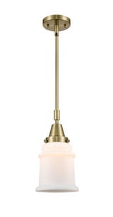 Canton 1 Light Small Stem Hung Pendant 11.13 Inch Tall by Innovations - 447-1S-G18