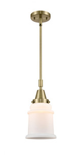 Canton 1 Light Small Stem Hung Pendant 11.13 Inch Tall by Innovations - 447-1S-G18