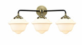 Oxford 3 Light Vanity Light 25.5 Inch Wide by Innovations - 284-3W-G53