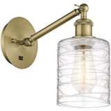 Caledonia 1 Light Industrial Wall Sconce 11.38 Inch Tall by Innovations - 317-1W-G1113-115