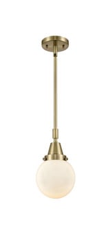 Beacon 1 Light Stem Mini Pendant 10.63 Inch and 6 Inch Wide by Innovations - 447-1S-G20-6