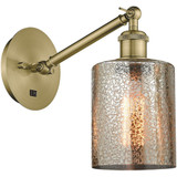 Caledonia 1 Light Mercury Glass Wall Sconce 11.38 Inch Tall by Innovations - 317-1W-G116-115