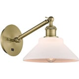 Orwell 1 Light Industrial Wall Sconce by Innovations - 317-1W-G131-838