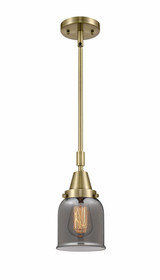 Bell 1 Light Mini Stem Hung Pendant 11.13 Inch Tall by Innovations - 447-1S-G5