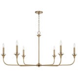 Presley 6 Light Oversized Chandelier by Homeplace - 448961