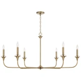 Presley 6 Light Oversized Chandelier by Homeplace - 448961