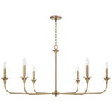 Presley 6 Light Oversized Chandelier by Homeplace - 448961