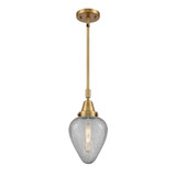 Geneseo 1 Light Small Stem Hung Pendant 9.63 Inch Tall by Innovations - 447-1S-G165