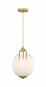 Fall Brook 3 Light Small Pendant by Innovations - 453-3P-G453-10