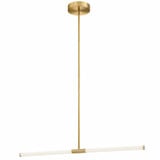 Corvette One LED Light Oversized Pendant by Dainolite - CVT-3620LEDHP