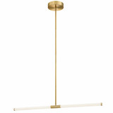 Corvette One LED Light Oversized Pendant by Dainolite - CVT-3620LEDHP