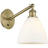 Ballston Dome Light Wall Sconce by Innovations - 317-1W-GBD-8