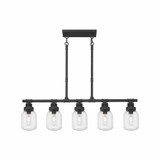 Somers 5 Light Oversized Linear Pendant by Innovations - 472-5I-G472-6