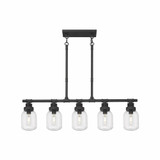 Somers 5 Light Oversized Linear Pendant by Innovations - 472-5I-G472-6