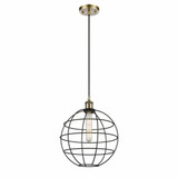 Lake Placid 1 Light Medium Cord Pendant 12 Inch Wide by Innovations - 516-1P-LP-12