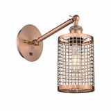 Nestbrook 1 Light Wall Sconce 12 Inch Tall by Innovations - 317-1W-NB