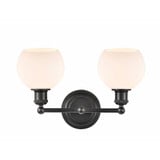 Concord 2 Light Vanity Light 16 Inch Wide by Innovations - 341-2W-G12-6