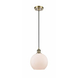 Athens 1 Light Small Pendant 10 Inch Tall by Innovations - 516-1P-G12-8