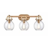 Newton Sphere 3 Light Industrial Vanity Light by Innovations - 410-3W-G410-7
