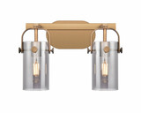 Pilaster II Cylinder 2 Light Vanity Light by Innovations - 423-2W-G423-7