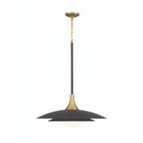 Welsh 15W 1 LED Pendant 30 Inch Tall and 24 Inch Wide by Eurofase - 46785