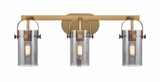 Pilaster II Cylinder 3 Light Vanity Light by Innovations - 423-3W-G423-7