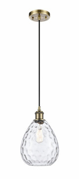 Waverly 1 Light Cord Hung Small Pendant by Innovations - 516-1P-G372