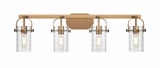 Pilaster II Cylinder 4 Light Vanity Light by Innovations - 423-4W-G423-7