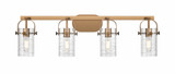 Pilaster II Cylinder 4 Light Vanity Light by Innovations - 423-4W-G423-7