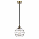 Rochester 1 Light Small Cord Hung Pendant 9.88 Inch Tall by Innovations - 516-1P-G556-8