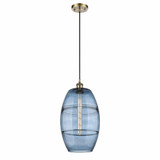 Vaz 1 Light Small Cord Hung Pendant Pendant 18 Inch Tall by Innovations - 516-1P-G557-10