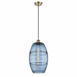 Vaz 1 Light Small Cord Hung Pendant Pendant 18 Inch Tall by Innovations - 516-1P-G557-10
