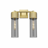 Bolivar 2 Light Vanity Light 16 Inch Tall by Innovations - 428-2W-G428-12