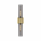 Bolivar 2 Light Vanity Light 28 Inch Tall by Innovations - 428-2WL-G428-12