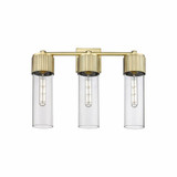 Bolivar 3 Light Vanity Light 20.5 Inch Wide by Innovations - 428-3W-G428-12