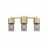 Bolivar 3 Light Industrial Vanity Light 20.5 Inch Wide by Innovations - 428-3W-G428-7