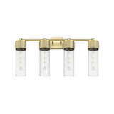 Bolivar 4 Light Vanity Light 31 Inch Wide by Innovations - 428-4W-G428-12