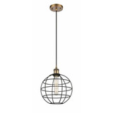 Lake Placid 1 Light Small Pendant 13.38 Inch Tall by Innovations - 516-1P-CE-10