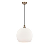 Athens 1 Light Medium Pendant 18.38 Inch Tall by Innovations - 516-1P-G12-14