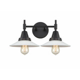 Halophane 2 Light Vanity Light 9.75 Inch Length by Innovations - 447-2W-G1