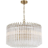 Lofton 7 Light Chandelier 19 Inch Tall and 24 Inch Wide by Crystorama - LOF-5007