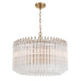 Lofton 7 Light Chandelier 19 Inch Tall and 24 Inch Wide by Crystorama - LOF-5007