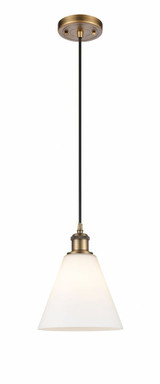 Berkshire 1 Light Small Pendant 11.75 Inch Tall by Innovations - 516-1P-GBC-8