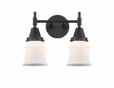 Canton 2 Light Bell Shape Vanity Light 14.25 Inch Wide by Innovations - 447-2W-G18S